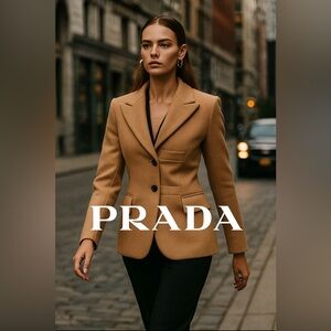 🚫 SOLD🚫 AUTHENTIC PRADA Wool Blazer
